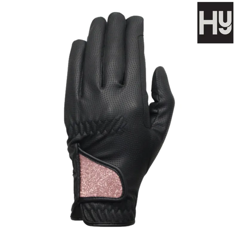Hy Equestrian Roka Riding Gloves - Rose Gold